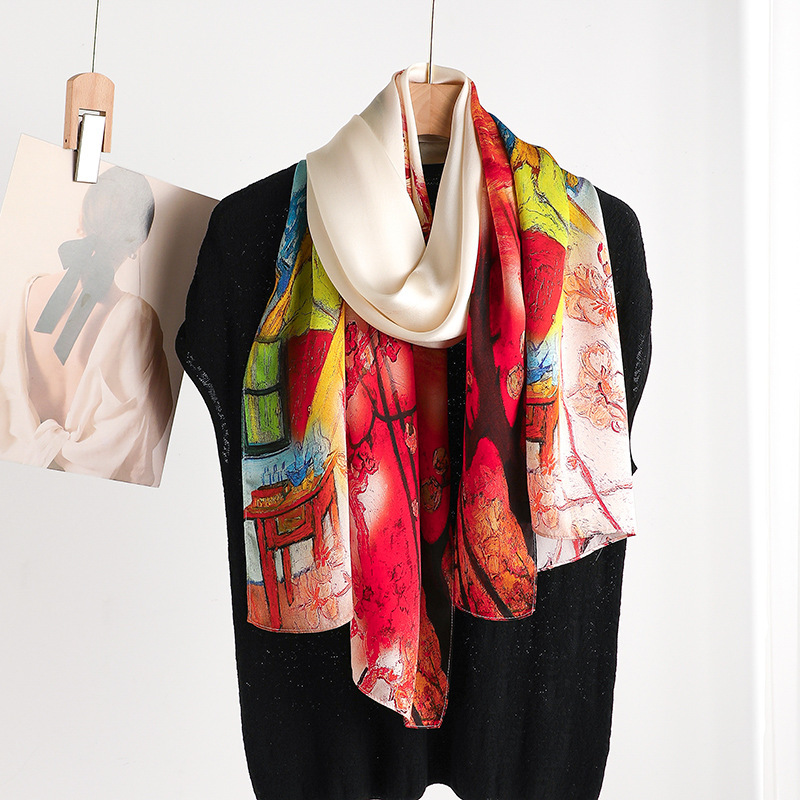 2025 Luxury brand 100% Real si - Shawl Wrap Winter review and price
