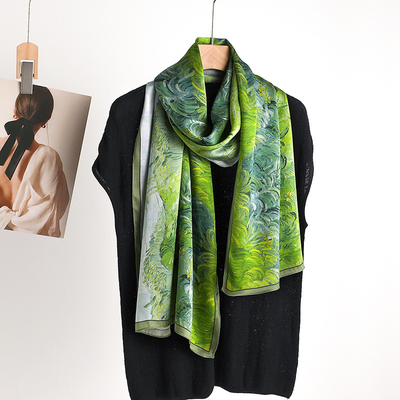 2025 Luxury brand 100% Real si - Shawl Wrap Winter review and price