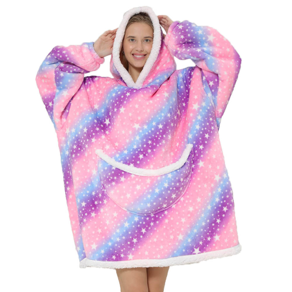 Lazy Hoodie Blanket Oversized  - Sherpa Hoodie Fleece review and price