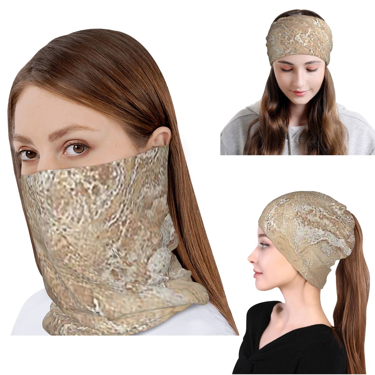 Contemporary Cream Beige Sand  - Knit Beanie Hat Warm review and price