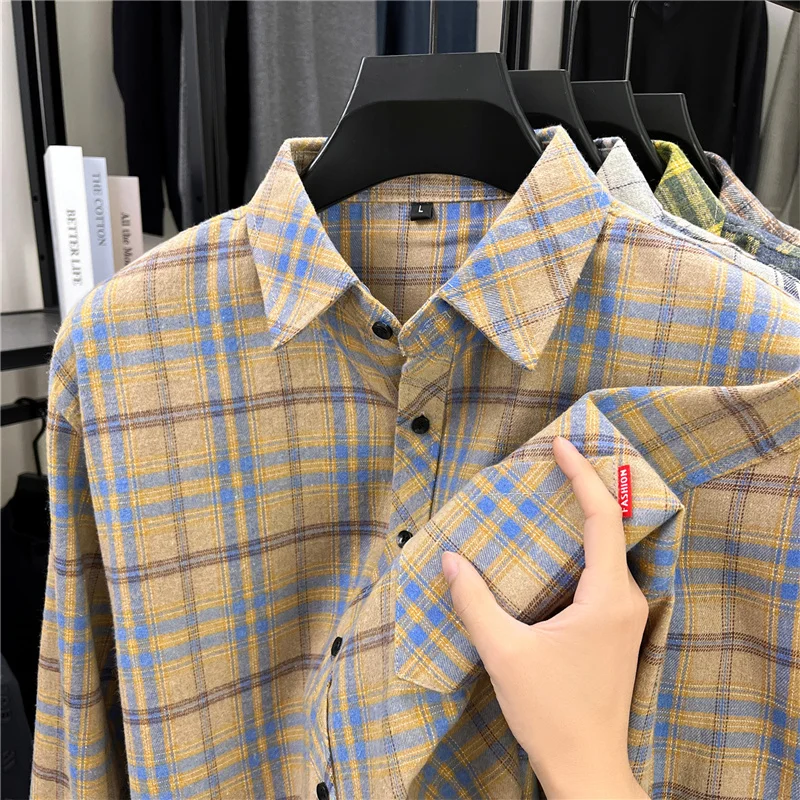 Mens Long Retro Plaid Flannel  - Flannel Shirt Lined review and price