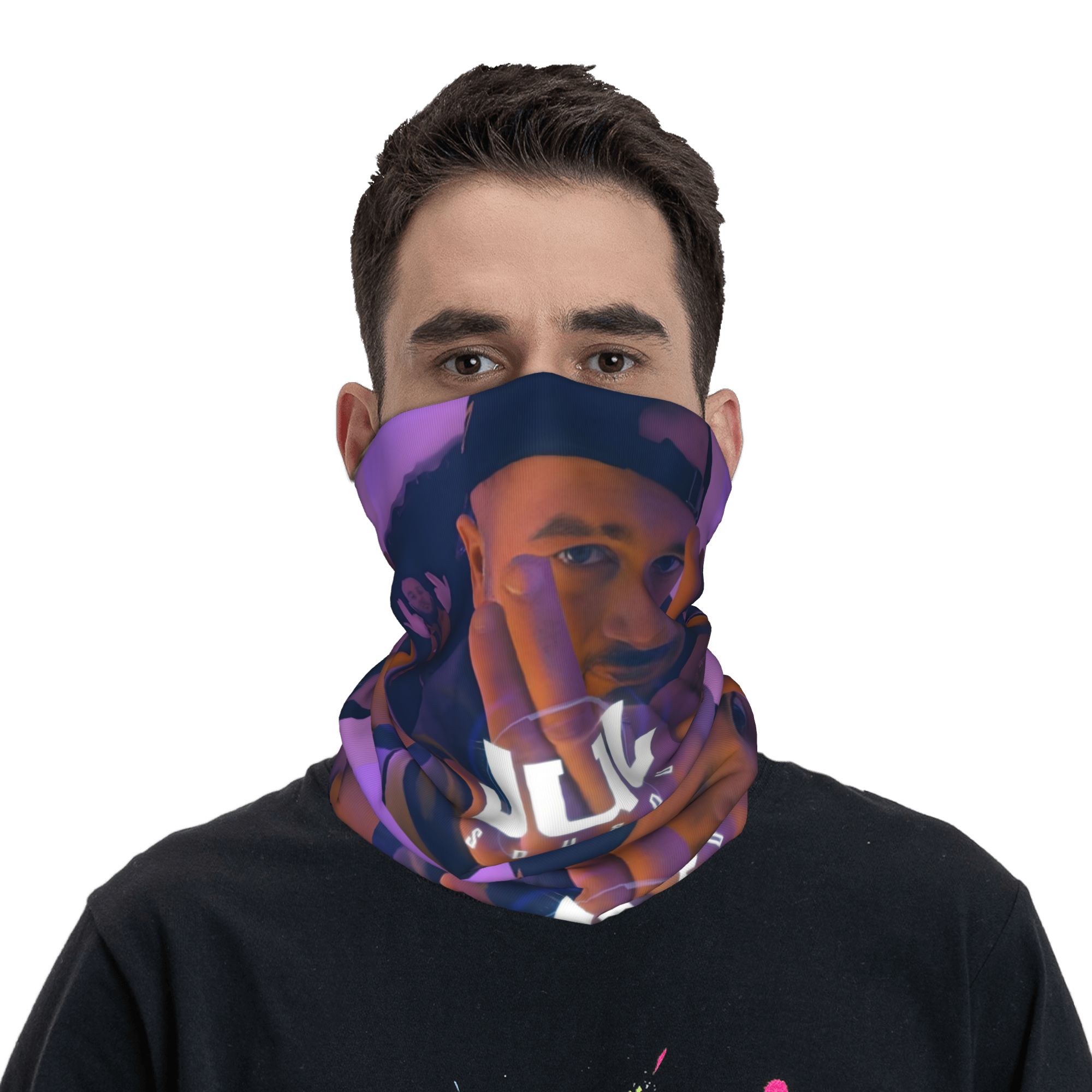Custom JuL Rap Music Bandana W - Neck Gaiter Fleece review and price