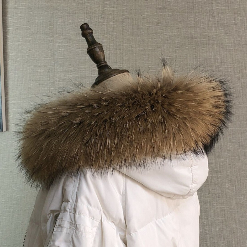 Real Fur Collar for Coat Parka - Shawl Wrap Winter review and price