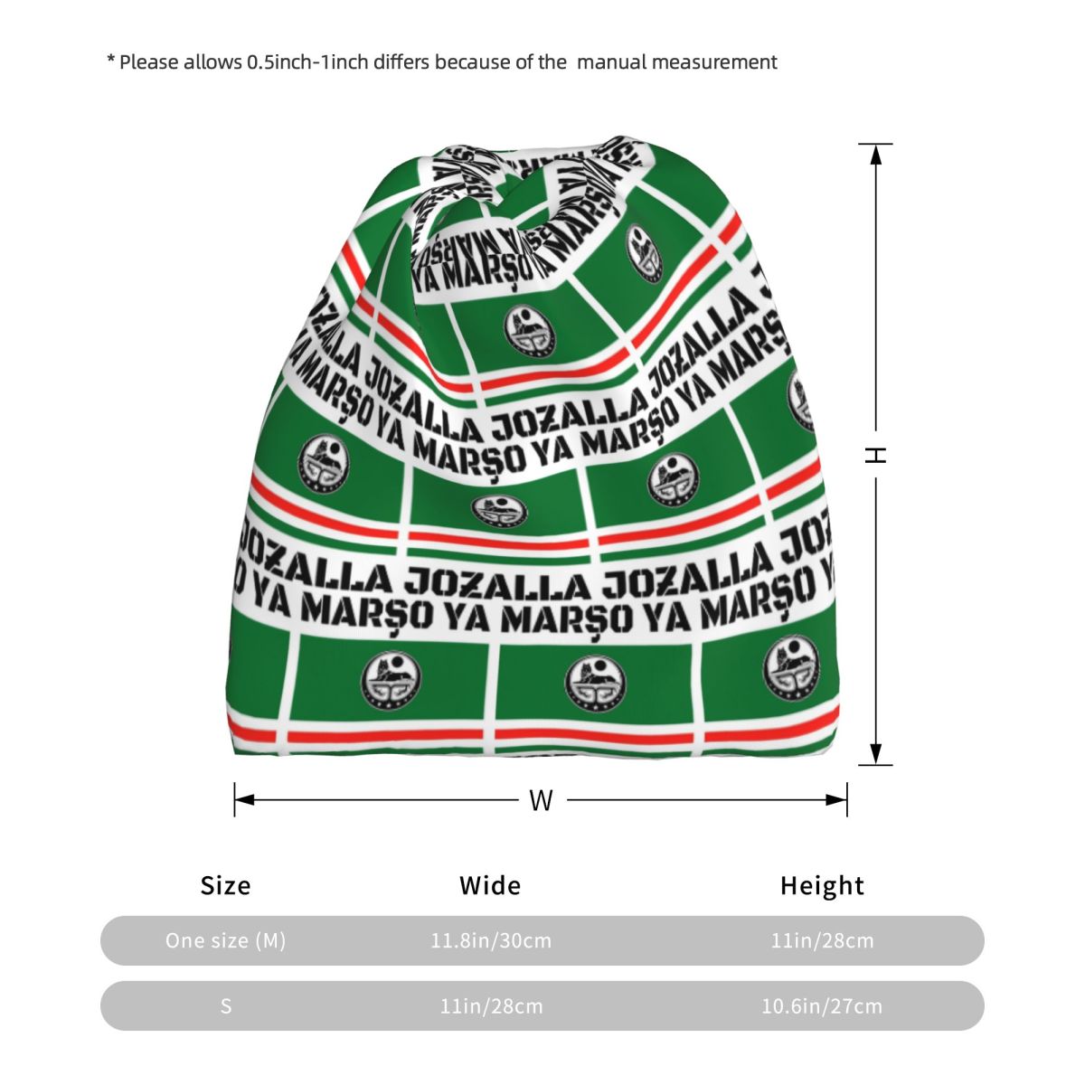 Marso Ya Jozalla Ichkeria Flag - Knit Beanie Hat Warm review and price