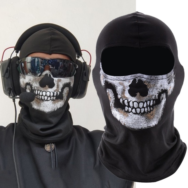 Game COD Ghost Skull Cosplay S - Balaclava Ski Mask review and price