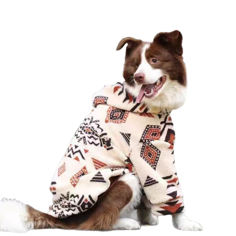 Winter Warm Hooded Dog Coat Sh - Sherpa Hoodie Fleece review and price