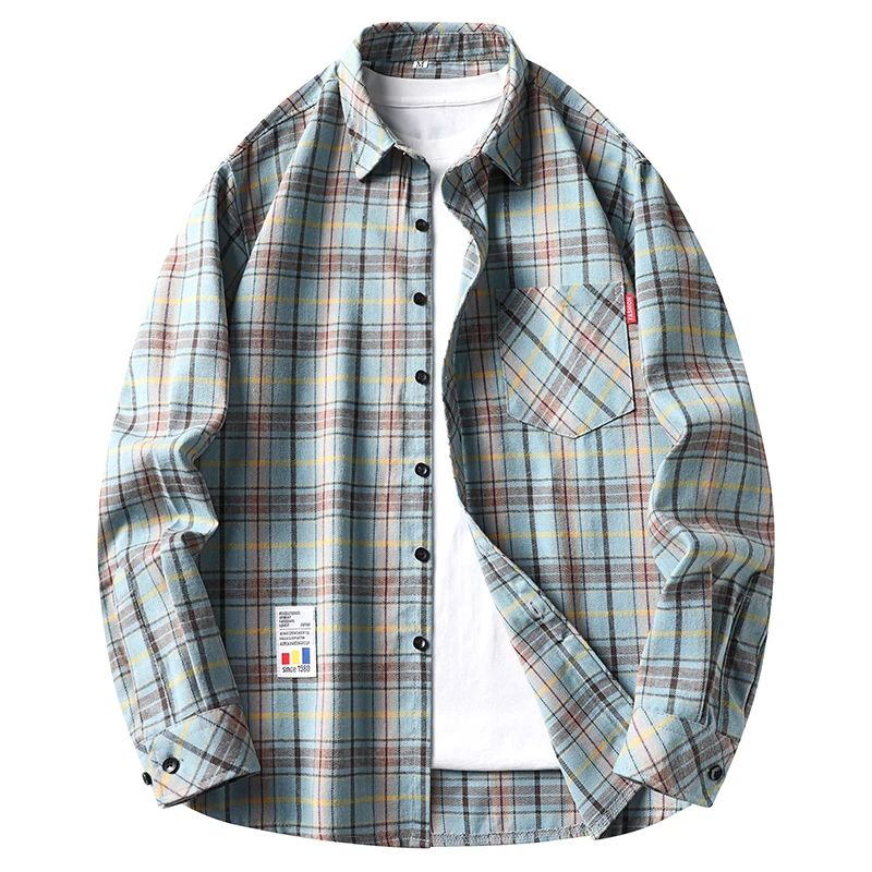 Mens Casual Plaid Grid Flannel - Flannel Shirt Lined review and price