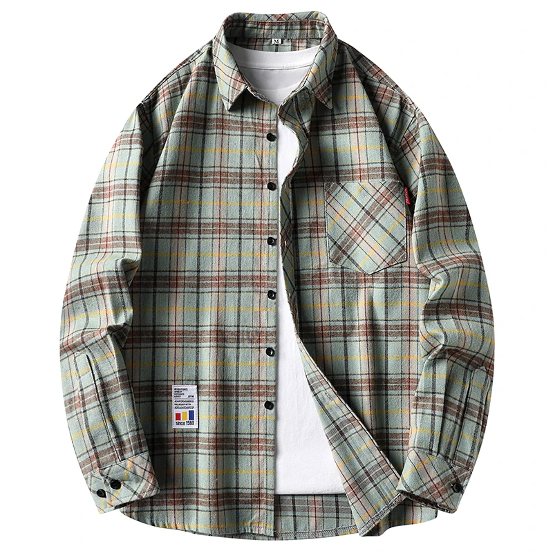 Mens Casual Plaid Grid Flannel - Flannel Shirt Lined review and price