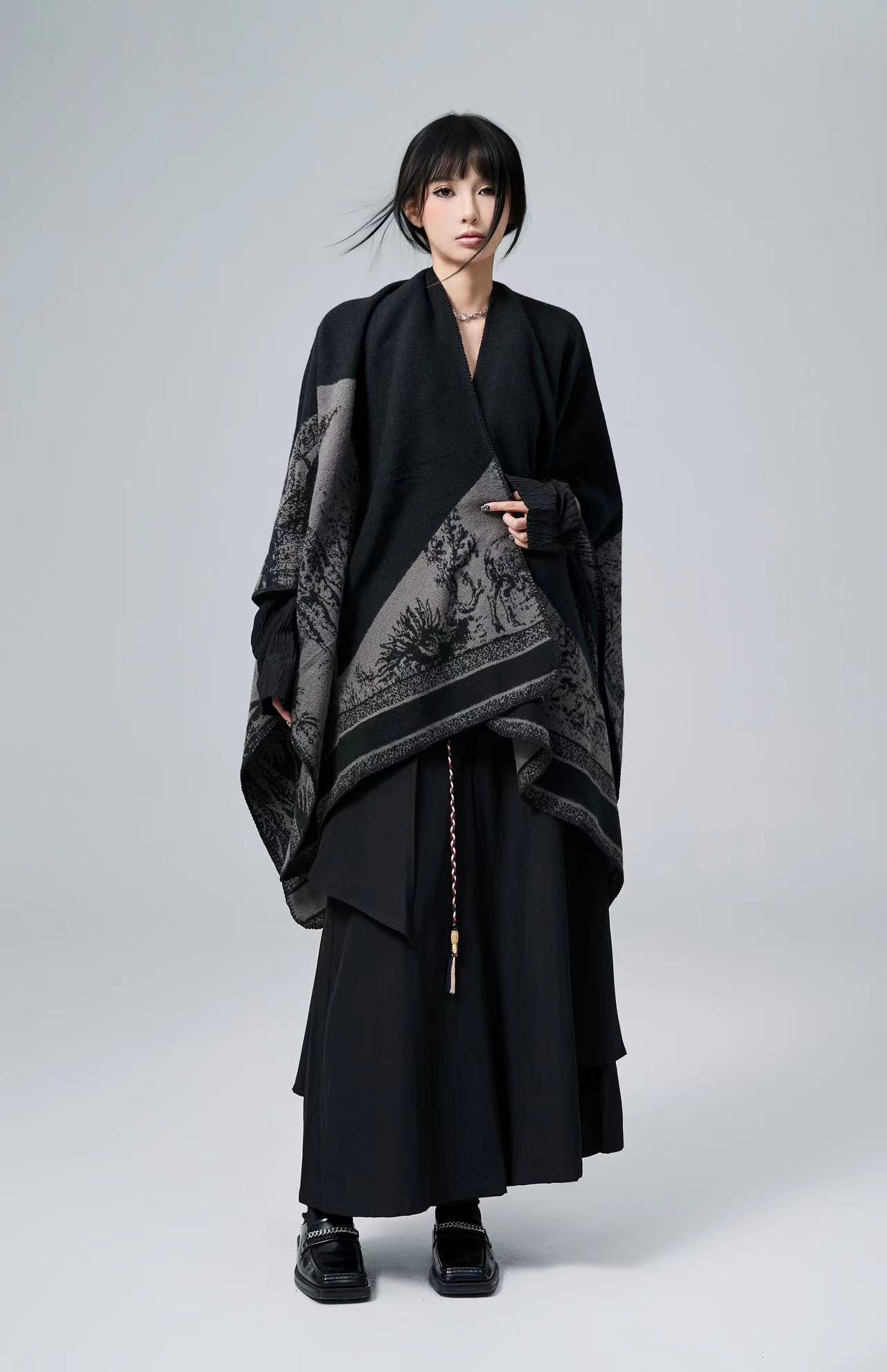 Double-Sided Knitted Cowl Neck - Shawl Wrap Winter review and price
