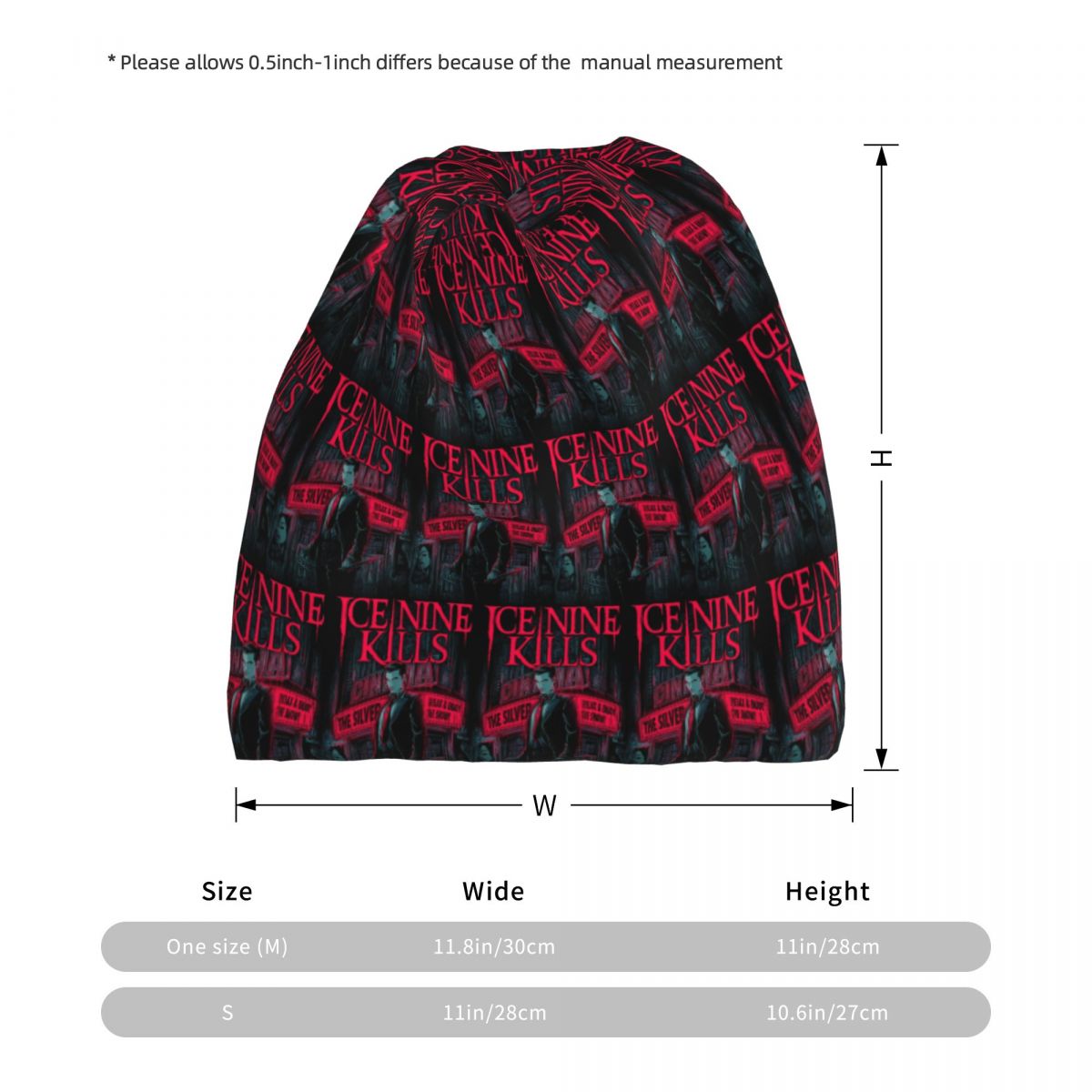 Ice Nine Kills The Silver Scre - Knit Beanie Hat Warm review and price