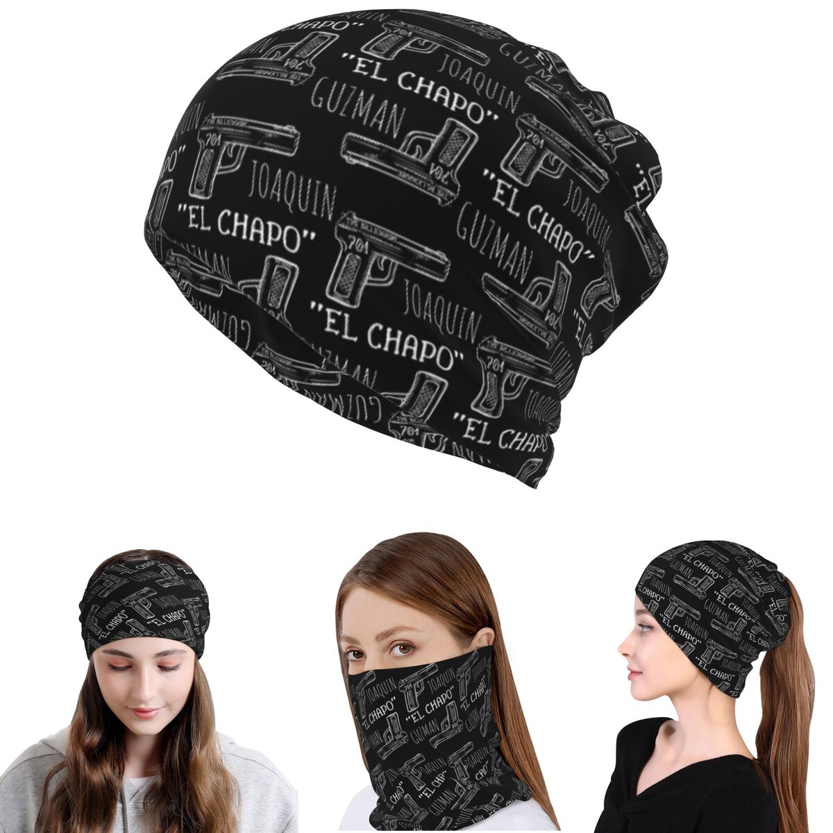 Joaquin El Chapo Guzman Narcos - Knit Beanie Hat Warm review and price